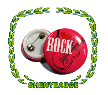 Colourful Button/ Tin Badges with Special Logo Printed