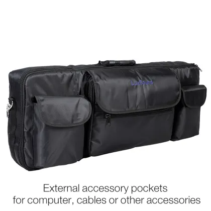 China OEM Portable Padded Instrument Gig Case MIDI Controller Bag for Keyboard