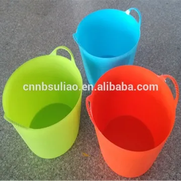 PE buckets,plastic bucket,flexible PE tubs