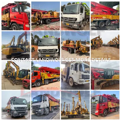 China Machinery Used Pump Truck: Concrete Pump Truck Mounted Pumps for Sale