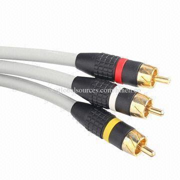 RCA*3 to RCA*3 Video and Audio Cable