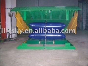 Pneumatic dock leveler / airbag dock ramp / container ramp