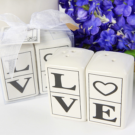 Love Ceramic Salt & Pepper Shaker