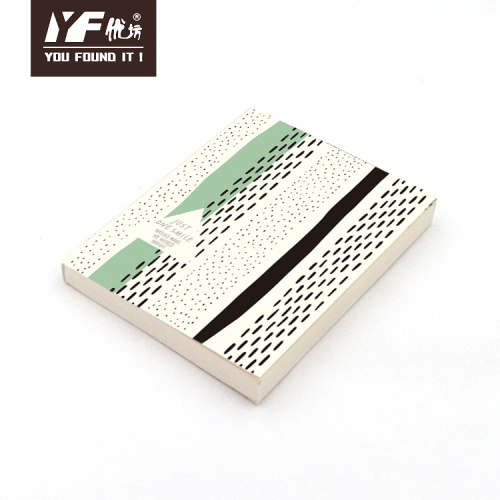 Glue Notebook Custom multicolored geometry style cute pocket notebook Factory