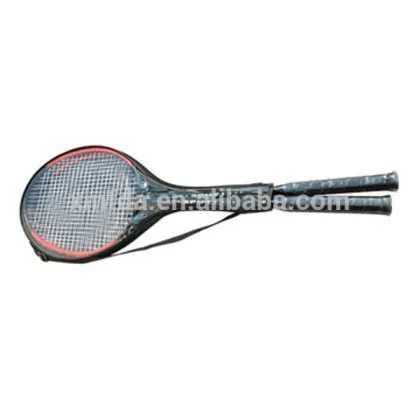 Promotion steel racquet with handbag badminton racket set