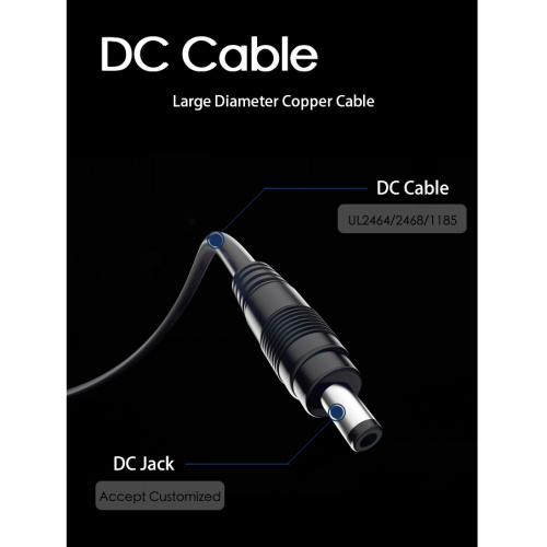 Adaptador de CC de 12 voltios de 6 amperios