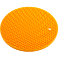Suporte de potenciômetro redondo do favo de mel do silicone da forma