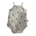 Pamuklu spandeks bebek romper