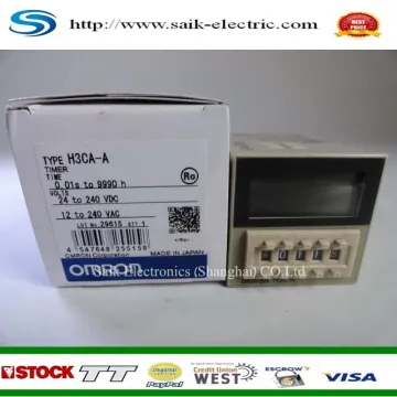 Omron Timer H3CA-A 0.01s to 9990h 24 to 240VDC 12 to 240VAC