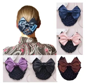 hair bun cover accessories, plastic hair bun cover, hair bun cover net with clip for hair
