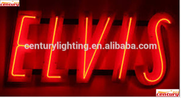 elvis neon sign