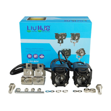 LIUHJG 4x4 IP65 Motorcycle Car LED Headlights Waterproof Motorbike Spotlights Work led Fog Light