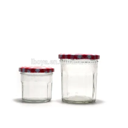Cheap Price Sealed Hexagonal Jam Glass Mason Canning Jar