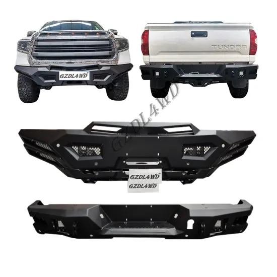 Off Road Bullbar 4x4 Steel Front Rear Bumper for Tundra 2011-2020