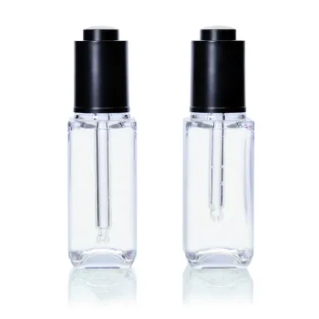 SRS China cosmetic dropper bottle PETG essential bottle