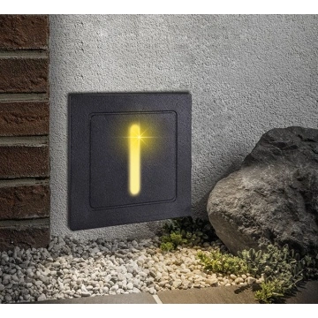 LED Stair Step Light Outdoor Floodlight Waterproof Pathway Path Corner Wall Lamp