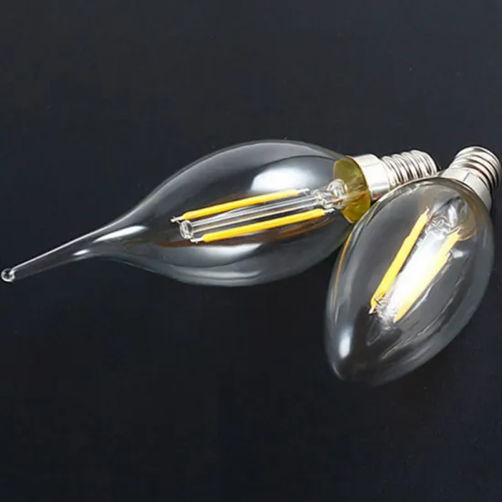 360 Degree Clear Tail LED Candle Bulb Filament Lamp C35 E12 E14