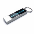 USB intermitente con luz de metal