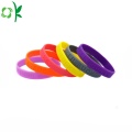 Bracelet promotionnel en silicone avec logo gravé pour cadeau