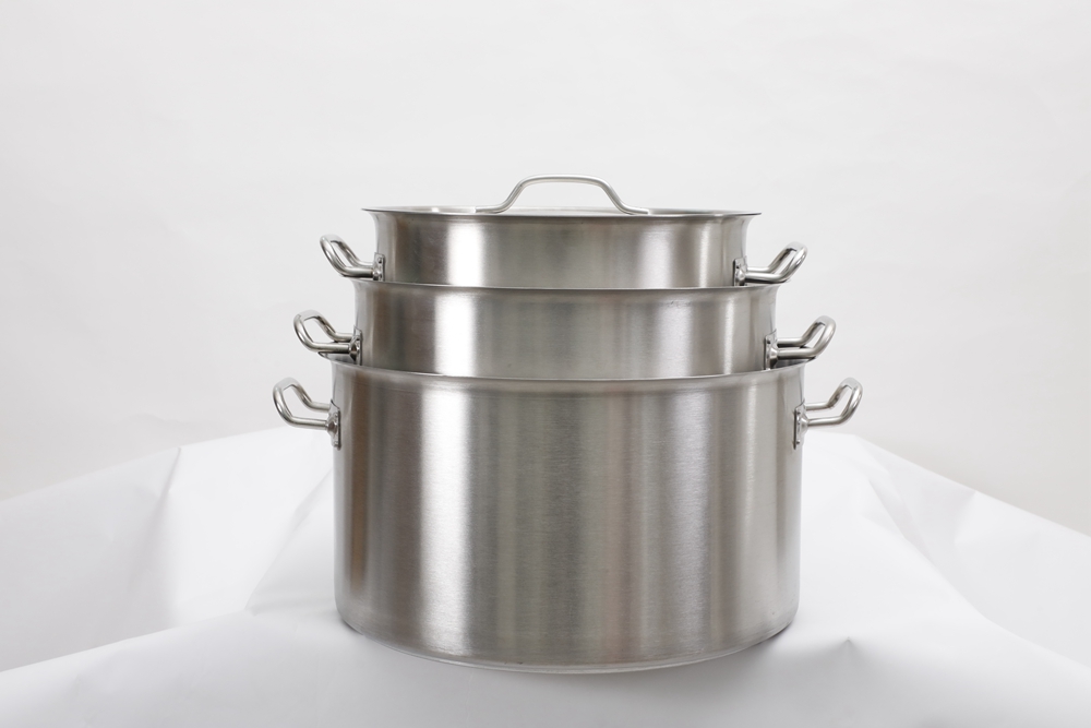 Stainless steel stockpot for hotels