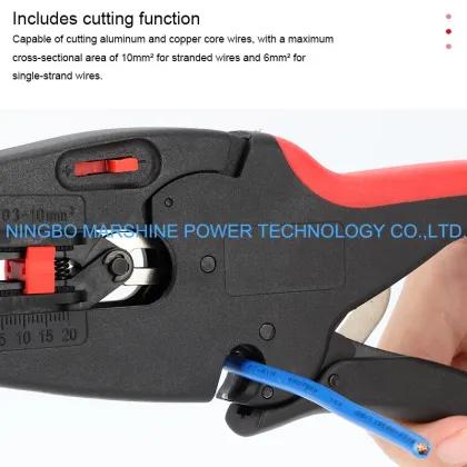 Lightweight Automatic Adjustable Wire Stripping Pliers Cable Management Tools