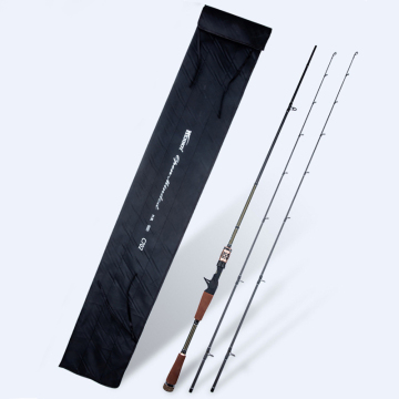 Custom High Carbon Fiber Lure Rod - New Design FUJI Parts Low MOQ Ultralight Fishing Rod