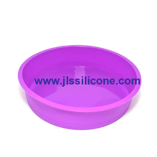 Flexible Big Silicone Pie And Cake Baking Pan 