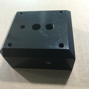 Wholesales Milling Customized Parts for Black Anodized Block