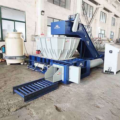 Aluminium Scrap Automatic Lindeman Baler