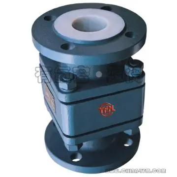FEP/PFA lined Floating ball check valves