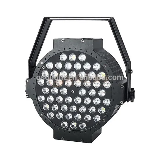 High qualtiy 54pcs*3w led flat par light / led panel light