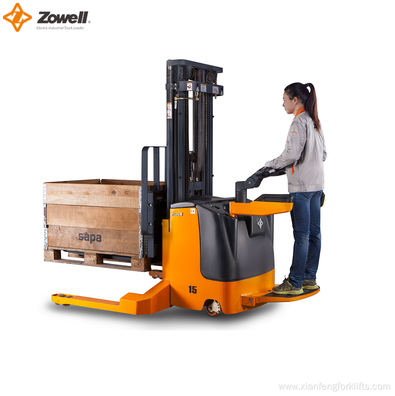 Electric Straddle Pallet Stacker