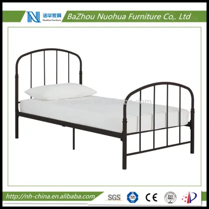 Single metal bed