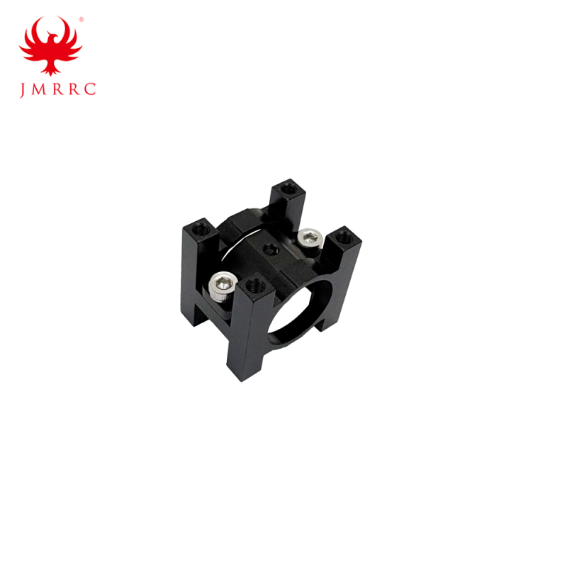 JMRRC Aluminium Alloy Clamp for Carbon Fiber Pipe 16mm CNC Integral Pipe Clamp Holder for UAV Multicopter OD 16mm C-type Clamp