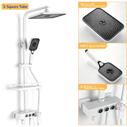 Constant temperature shower head set