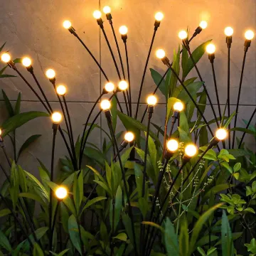 Solar Powered Firefly Light DC5V Waterproof Garden Lights