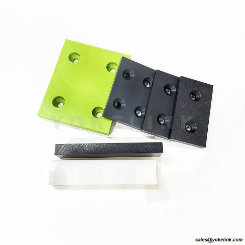 Λωρίδες UHMW PE Plastic Custom Machining Wear Φύλλο οδηγών αλυσίδας