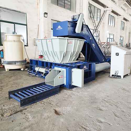 India Stainless Scrap Recycling Baler Automatic Stainless Steel Scrap Metal Baler Manufactory