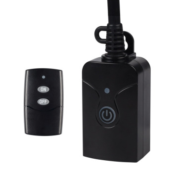 BNC-60/U151R-1-1 Outdoor Remote-Controlled Power Outlet: 1 Remote & 1 Outlet Included