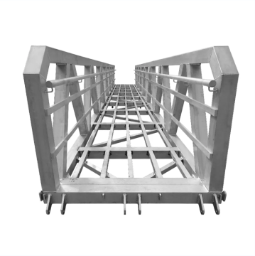 Marine Gangways: Factory Supply Ferry Yacht Floating Dock Aluminum Gangways With Ramp