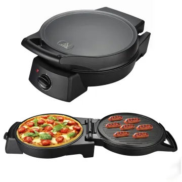 Hot Sale Pizza Cooker BBQ Grill Pan Double Sided Crepe Pizza Maker