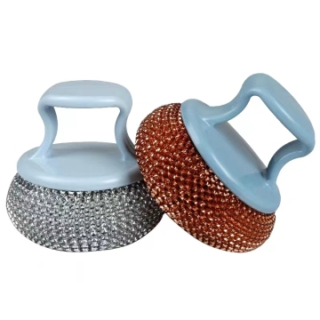 Cleaning Ball Brush with Grip Handle