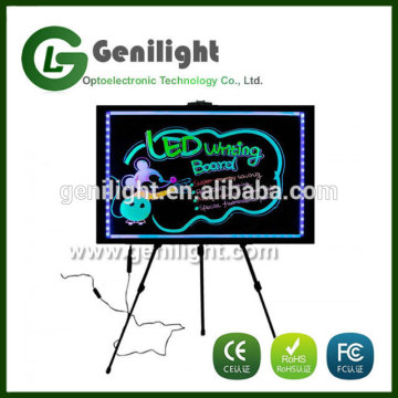 attractive drawing led writing sign board with fluorescence marker