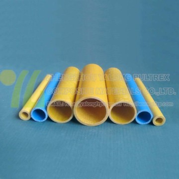 Supply professional fiberglass round tube, high strength UV resistant fiberglass FRP tube