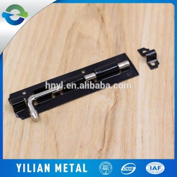 cabinet hardware IRON TOWER BOLT BRASS PLATED or NICKLE PLATED HEAVY TYPE
