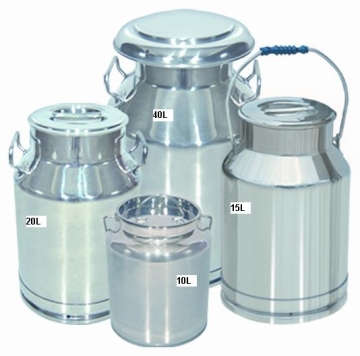 Stainless Steel 25L Dairy Milk Churn