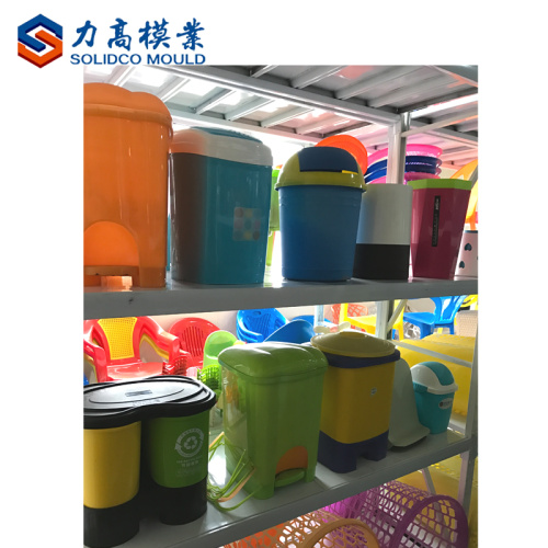 Plastic customized high quality garbage can mould maker