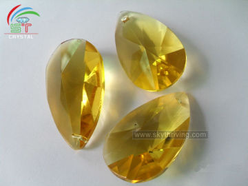 gold accessories for chandelier pendant crystal bead, crystal curtain parts