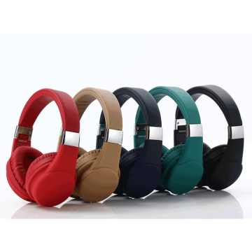 Popolari cuffie bluetooth wireless pieghevoli blu