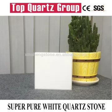 Pure white quartz stone slabs,super white kitchen countertop /vanity top, Quartz stone round table